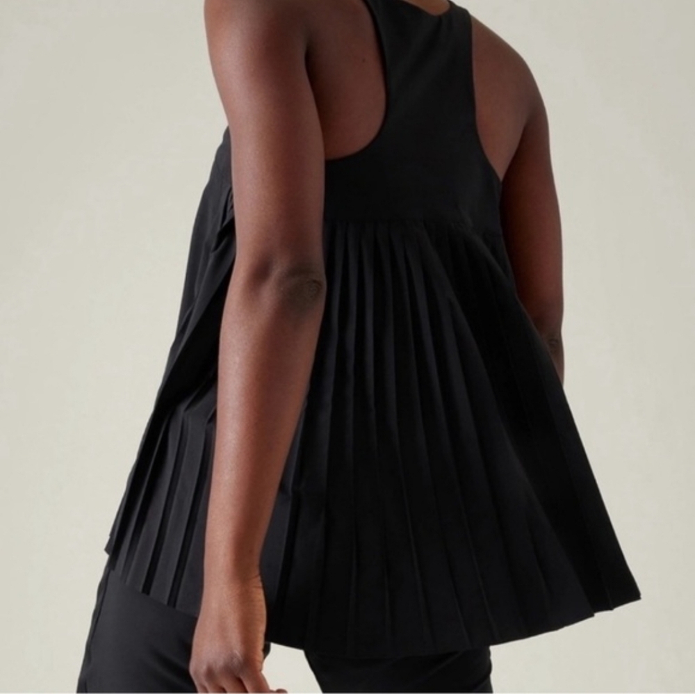 Athleta Swing Forward Pleated Tank Top - Picture 2 of 14
